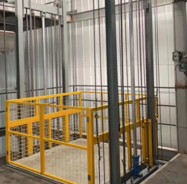 恒山导轨式升降机一般加工周期